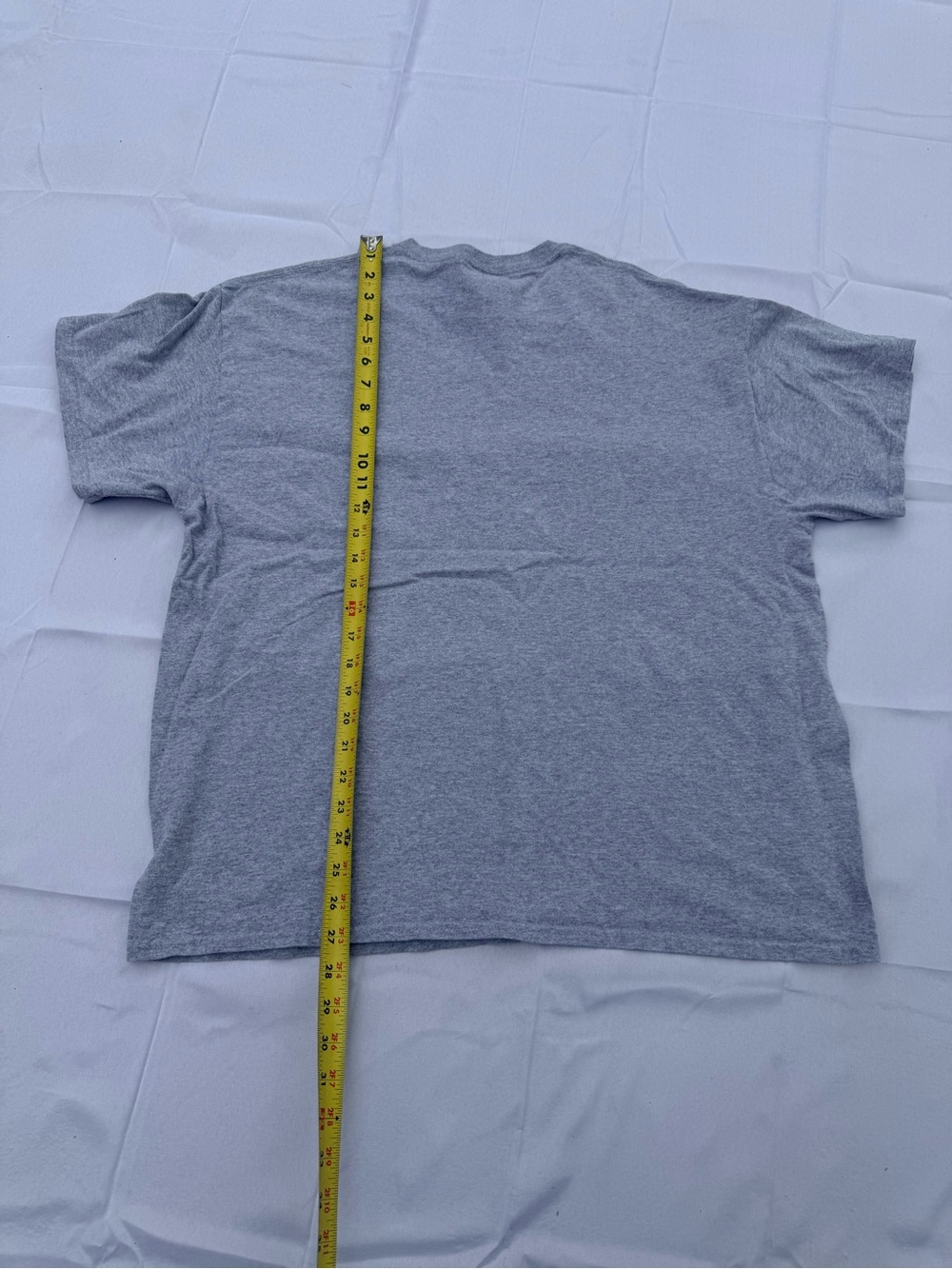 #67 Thrasher Gray Tee with Red Logo - Men's Skate T-Shirt-size(xl) - Picture 5 of 6